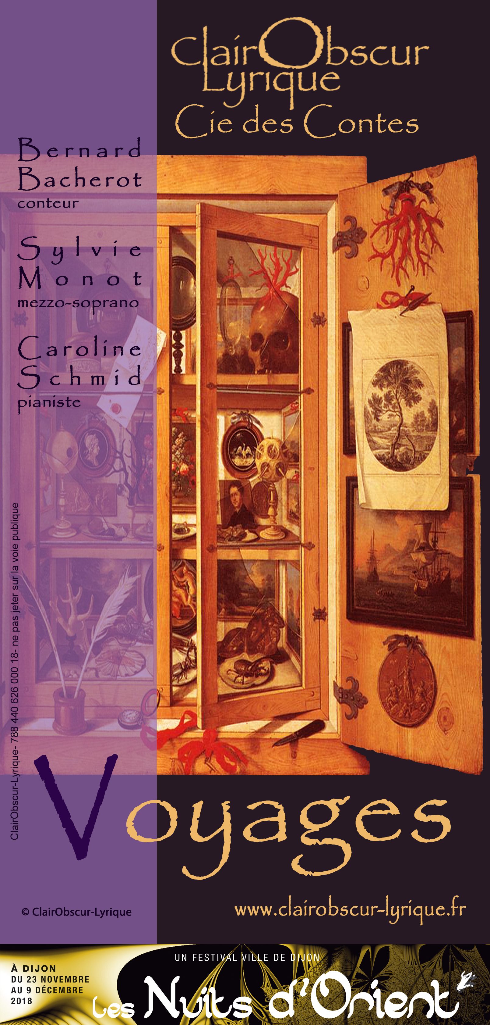 Festival « Les Nuits d&rsquo;Orient » – Voyages – Conte, lecture, chant, piano